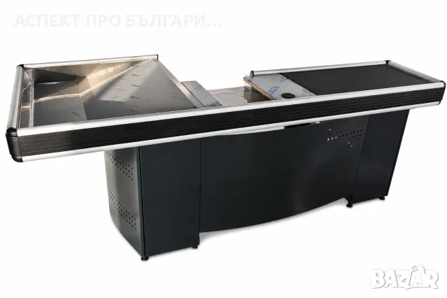Касово място/ Касов модул с транспортна лента 2.40м x 1.05м, снимка 15 - Стелажи и щандове - 56081267