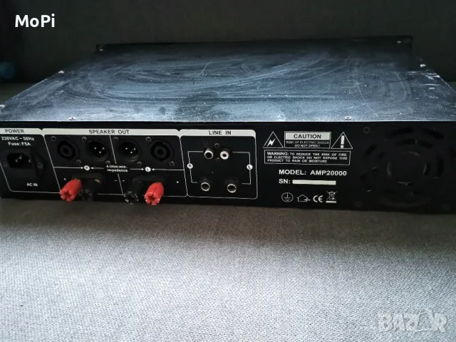 KONIG - усилвател (крайно стъпало) 2х300W, снимка 5 - Ресийвъри, усилватели, смесителни пултове - 48728720