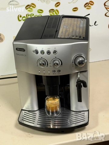 Кафемашина кафе автомат delonghi magnifica с гаранция, снимка 6 - Кафемашини - 53377102