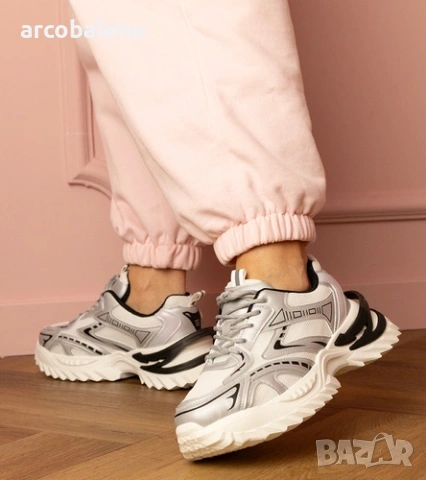 Дамски ниски маратонки Lirana с дебела подметка, 4цвята , снимка 3 - Маратонки - 53407258