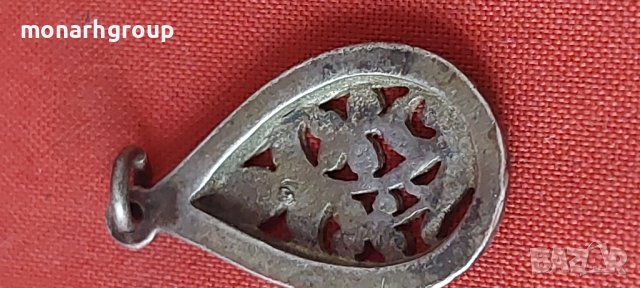 Сребърна висулка, снимка 2 - Колиета, медальони, синджири - 42241045