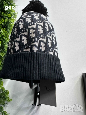 Зимна шапка Dior - нова, снимка 6 - Шапки - 52376525