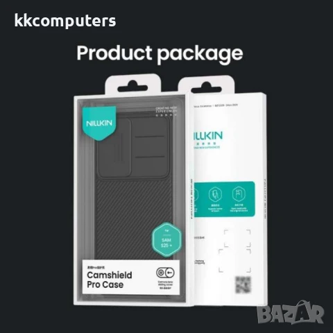 Samsung Galaxy S25+ 5G Удароустойчив NILLKIN/Black Mirror Pro Series Калъф и Протектор, снимка 14 - Калъфи, кейсове - 51414344