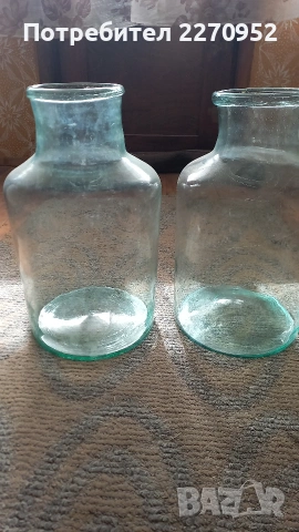 Продавам стъклени буркани 10литра