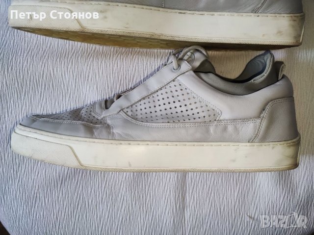 Страхони мъжки кецове от естествена кожа LEANDRO LOPEZ №47, снимка 6 - Кецове - 34119427