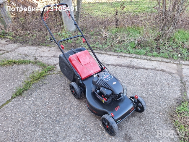 Косачка ALKO Briggs 5к.с. самоходна мулчираща с кош, снимка 4 - Градинска техника - 52749714