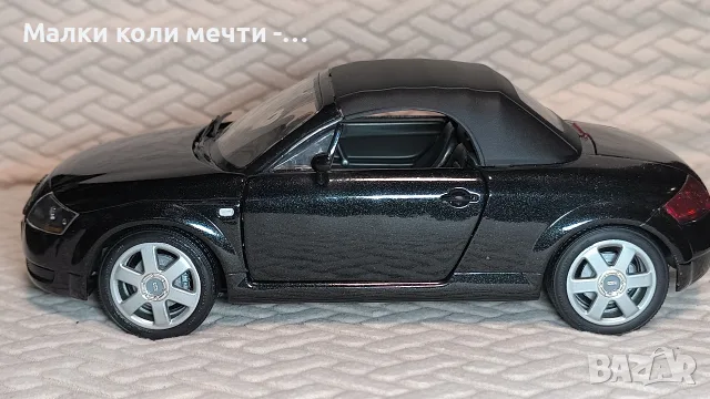 Метални колички Audi TT , мащаб 1:18, снимка 6 - Колекции - 55845901