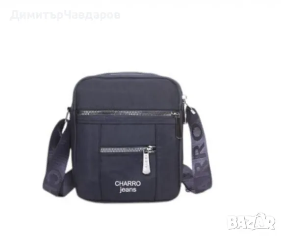 Мъжка чанта през рамо, CHARRO Jeans, компактност и стил в едно, снимка 3 - Чанти - 49801300