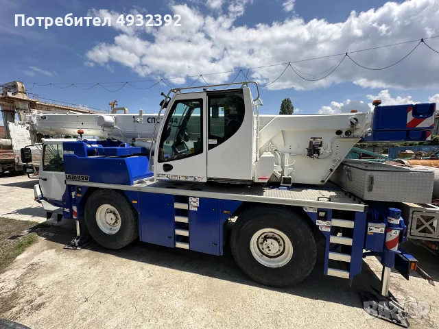 Автокран под наем Liebherr LTM 1030-2.1 30 тона, снимка 2 - Индустриална техника - 55841679