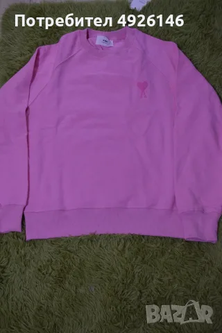 ЧИСТО НОВ! Ami Paris Суичърт Sweatshirt 