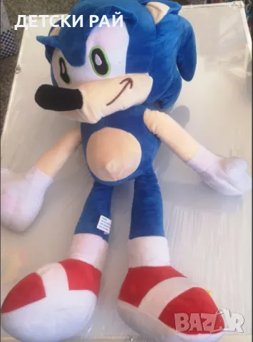 Плюшен соник 45 см