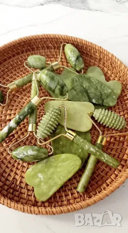 Ролери и камъчета от натурален нефрит