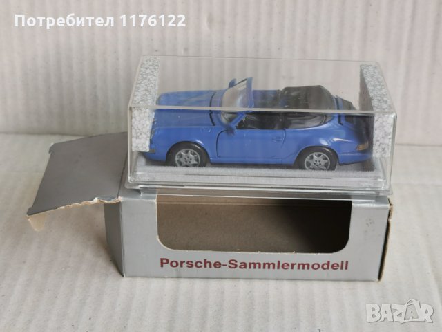 1/43 NZG Porsche 911 Turbo / Targa / Cabriolet / Roadster /Made In Germany/ Порше Модели Нови В Кути, снимка 10 - Коли, камиони, мотори, писти - 35997690