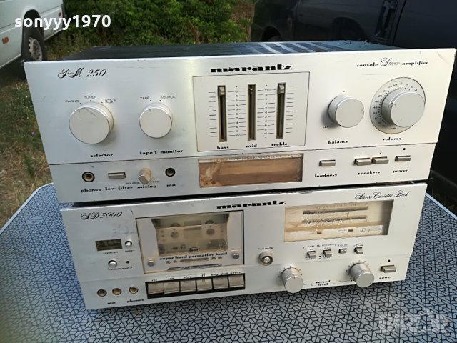 █▬█ 0 ▀█▀ marantz deck+marantz amplifier-за части 1508211015, снимка 4 - Ресийвъри, усилватели, смесителни пултове - 33819522