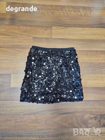 Ефектна дамска пола с Паети, снимка 2 - Поли - 52775000