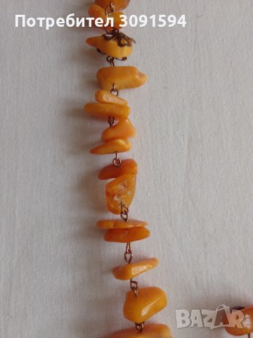 Кехлибарена огърлица и обици, снимка 8 - Антикварни и старинни предмети - 41375928