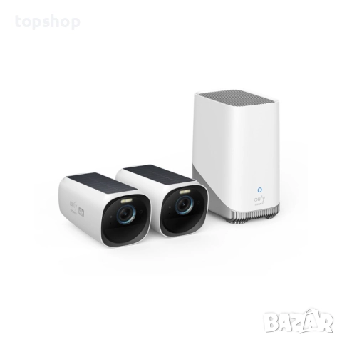 Нова мострена Eufy Security HomeBase 3 S380 база, BionicMind, памет до 16TB + EufyCam S330 1 камера , снимка 2 - Други - 52174471