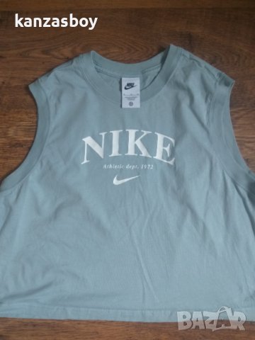 nike NSW Graphic Tank Top - страхотен дамски потник КАТО НОВ, снимка 4 - Потници - 42093183