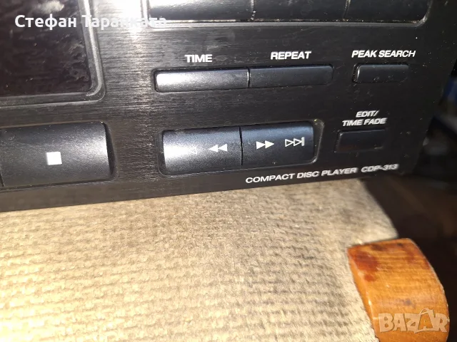 CD pleyar SONY CDP 313, снимка 6 - Плейъри, домашно кино, прожектори - 56059154