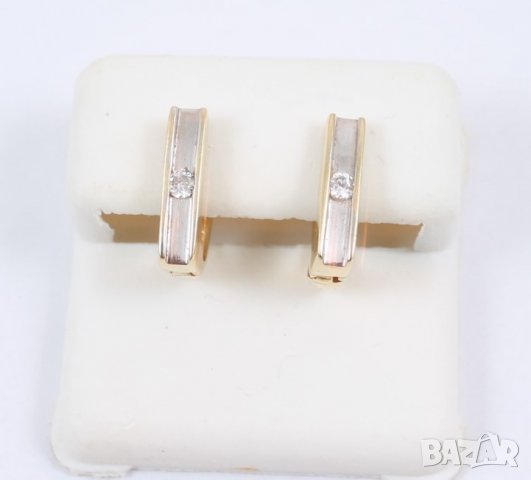 *нови златни обици 48776-3, снимка 3 - Обеци - 39611723