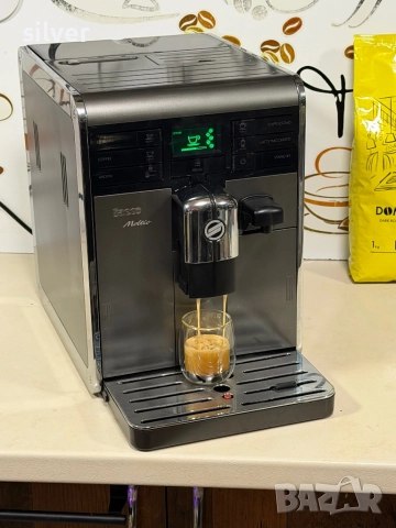 Кафемашина кафе автомат Saeco moltio с гаранция, снимка 6 - Кафемашини - 52384581