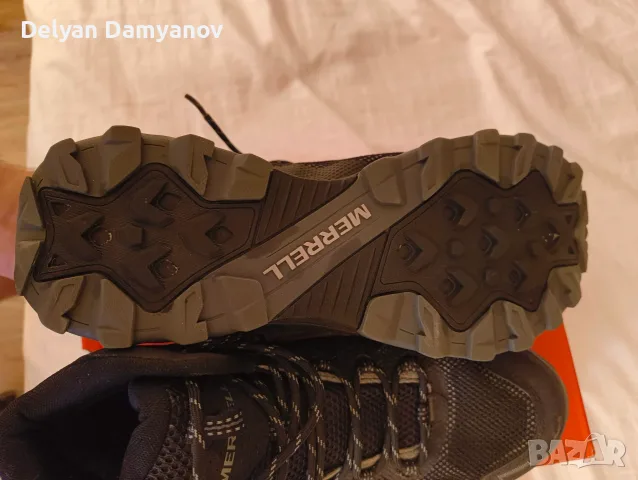 Туристически обувки / боти Merrell Accentor Sport Mid (черни), снимка 3 - Мъжки боти - 56258619