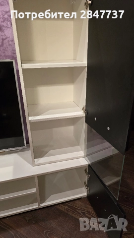 Холна секция / тв шкаф, снимка 2 - Секции и витрини - 52656797