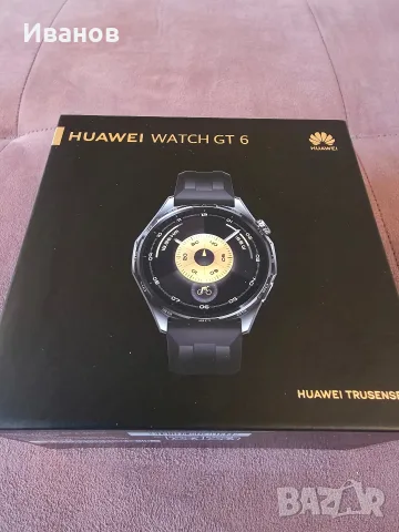 Като нов!! Huawei GT6 Black в гаранция до 13.12.2027г.
