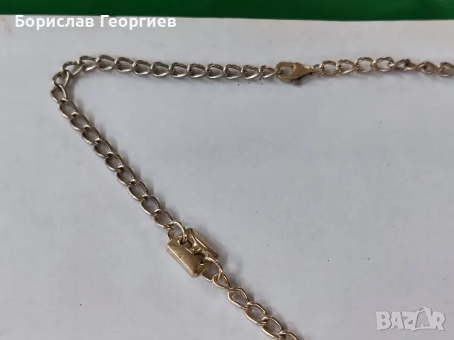 Сребърно колие 925, снимка 2 - Колиета, медальони, синджири - 47519986