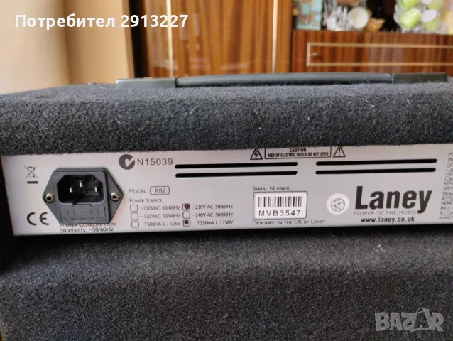 Колона за бас-китара LANEY RB2, снимка 3 - Тонколони - 47722566