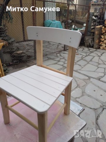Цветни детски столчета изработени от бук.Производител , снимка 3 - Столове - 39408951