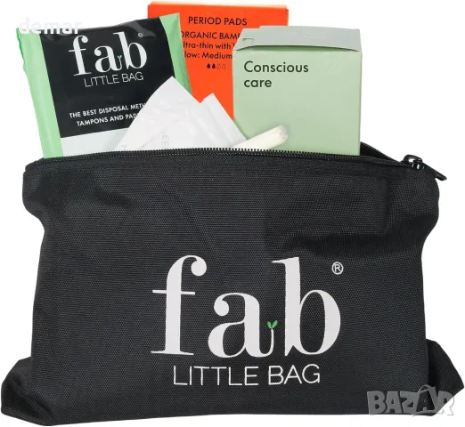 Комплект за менструална грижа в чанта Fab Little Bag – за път и спорт