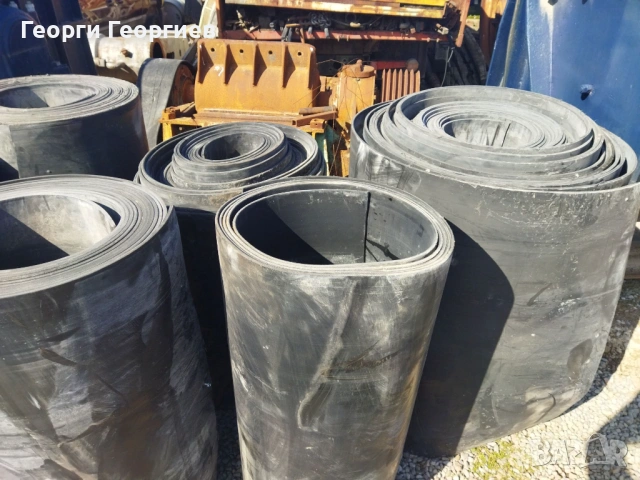 Гумено-транспортна лента 120 см, 100 см., снимка 12 - Други машини и части - 53639823