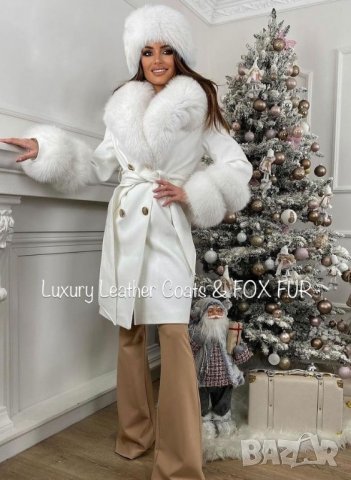 Луксозни дамски палта от естествена кожа и естествен косъм, снимка 5 - Якета - 35684674