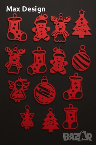 Коледна украса, снимка 2 - Декорация за дома - 52597390