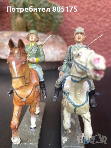 Стари фигурки войници от 30-те год на миналия век.Elastolin , Lineol, снимка 4 - Колекции - 41564210