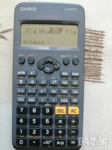 Научен калкулатор CASIO fx83GT X, снимка 5 - Друга електроника - 53582388