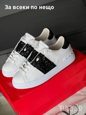 Valentino Дамски Маратонки Със Шипове👟Дамски Спортни Обувки Валентино - 4 Цвята Код SEM-604, снимка 10 - Маратонки - 55881392