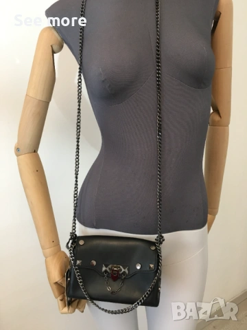 SANTINI Нова естествена кожа, снимка 11 - Чанти - 53222634