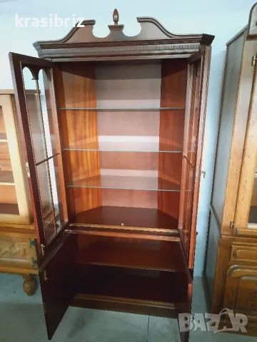 Масивна Ъглова Витрина -внос от Германия , снимка 3 - Други - 48317786
