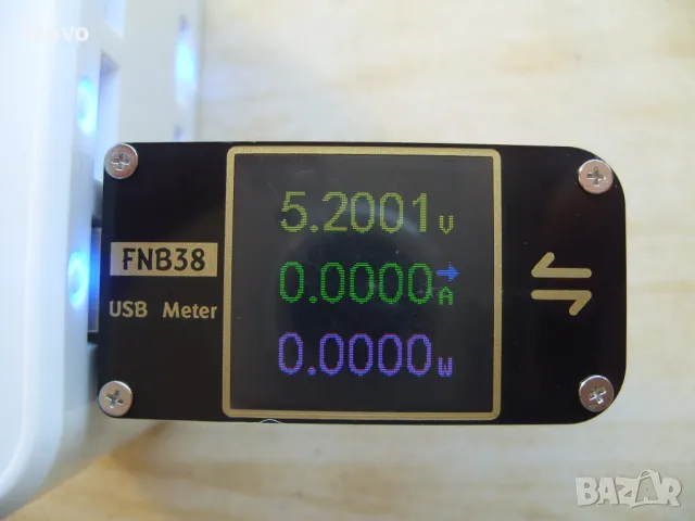 Професионален USB тестер  FNIRSI FNB38.  Българско ръководство, снимка 7 - Друга електроника - 49305192