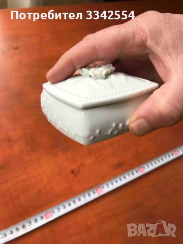 ПОРЦЕЛАН КУТИЯ ЗА БИЖУТА, снимка 2 - Други ценни предмети - 44458837