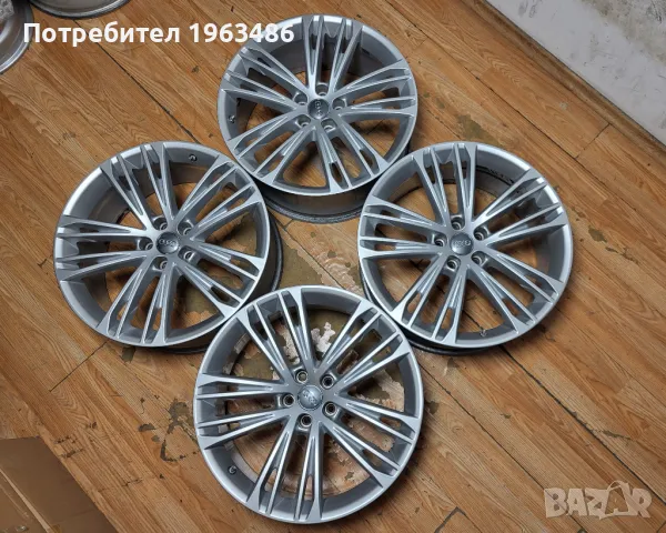 Audi 20" 5x112 оригинални джанти Ауди 20 цола, снимка 2 - Гуми и джанти - 49675697