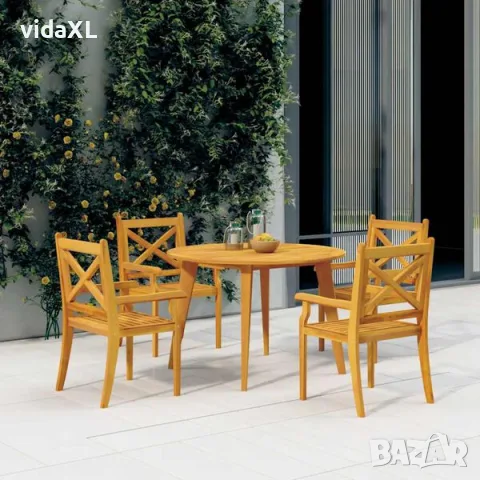 vidaXL Градинска маса, Ø110x75 см(SKU: 310301), снимка 3 - Градински мебели, декорация  - 55989604