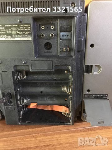 Радиокасетофон Hitachi TRK 9140E, снимка 9 - Радиокасетофони, транзистори - 40546761