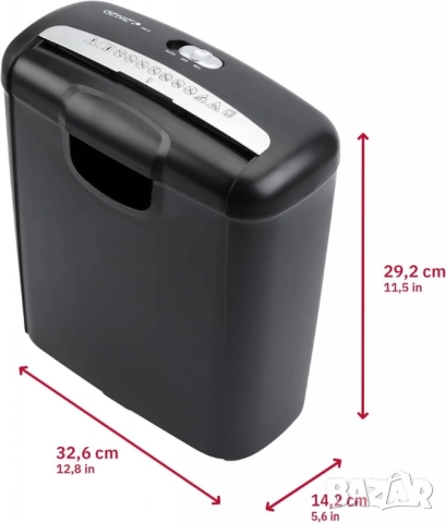 Професионален шредер за документи Genie 240S за унищожаване на документи, хартия и кредитни карти, снимка 3 - Видеокарти - 52152833