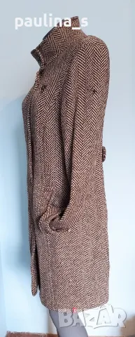 Два различни броя / Уникално Винтидж Вълнено палто "EDC" by Esprit , снимка 7 - Палта, манта - 48424841