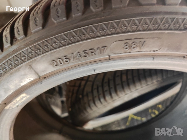 4бр.зимни гуми 205/45/17 Kleber, снимка 5 - Гуми и джанти - 52242406
