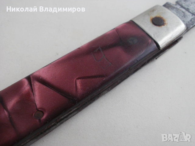 Рядко джобно ножче българско Буковец джобен нож, снимка 5 - Ножове - 52545274