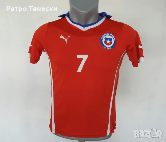Тениска на Chile • домакински екип • №7 • PUMA • червено • размер M • Мъже